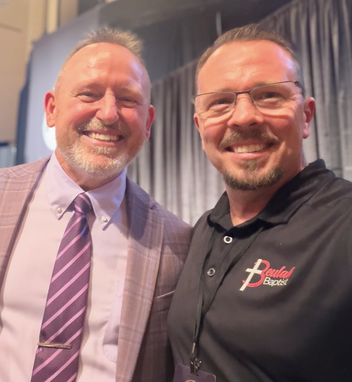 Dr. Casey Butner with Captain Barry Wilmore