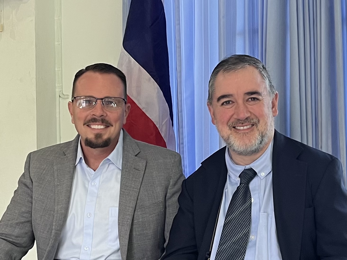Dr. Casey Butner with Justin Peters