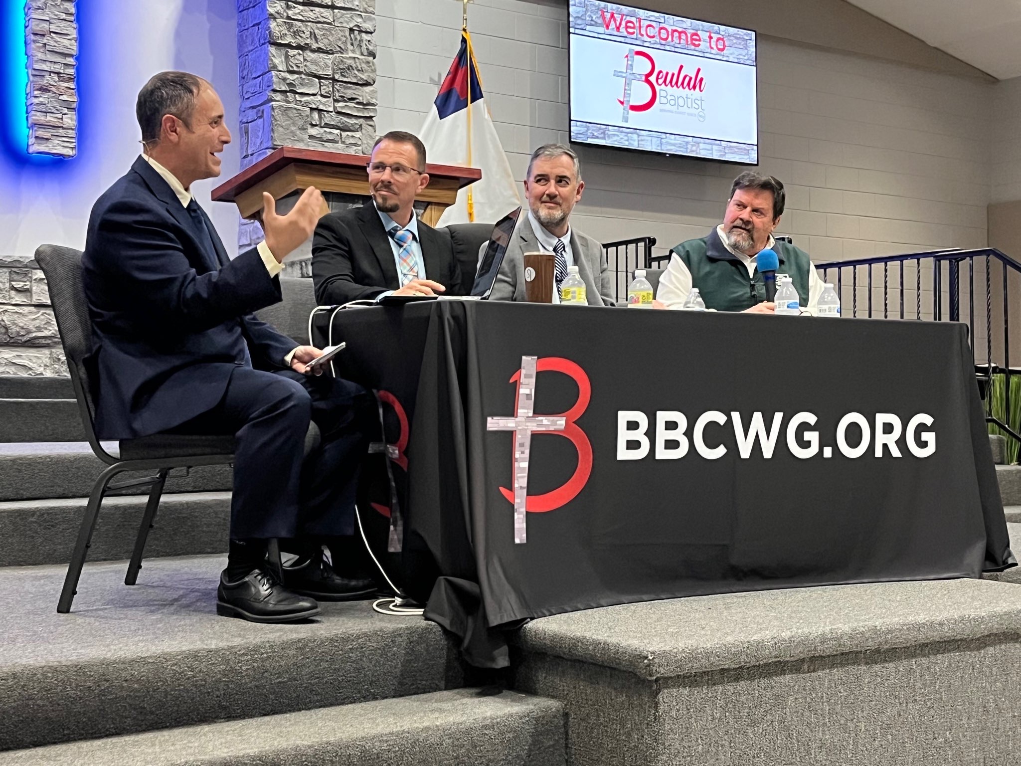 Dr. Casey Butner with Justin Peters and Phil Anthony